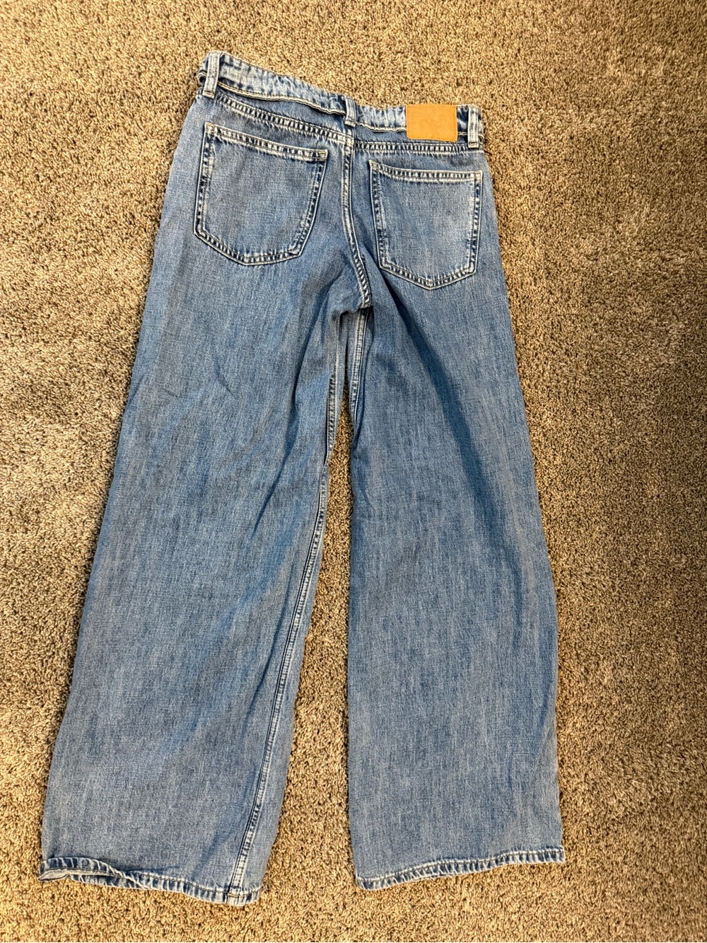 Cotton On Light Blue Wide Leg Jeans